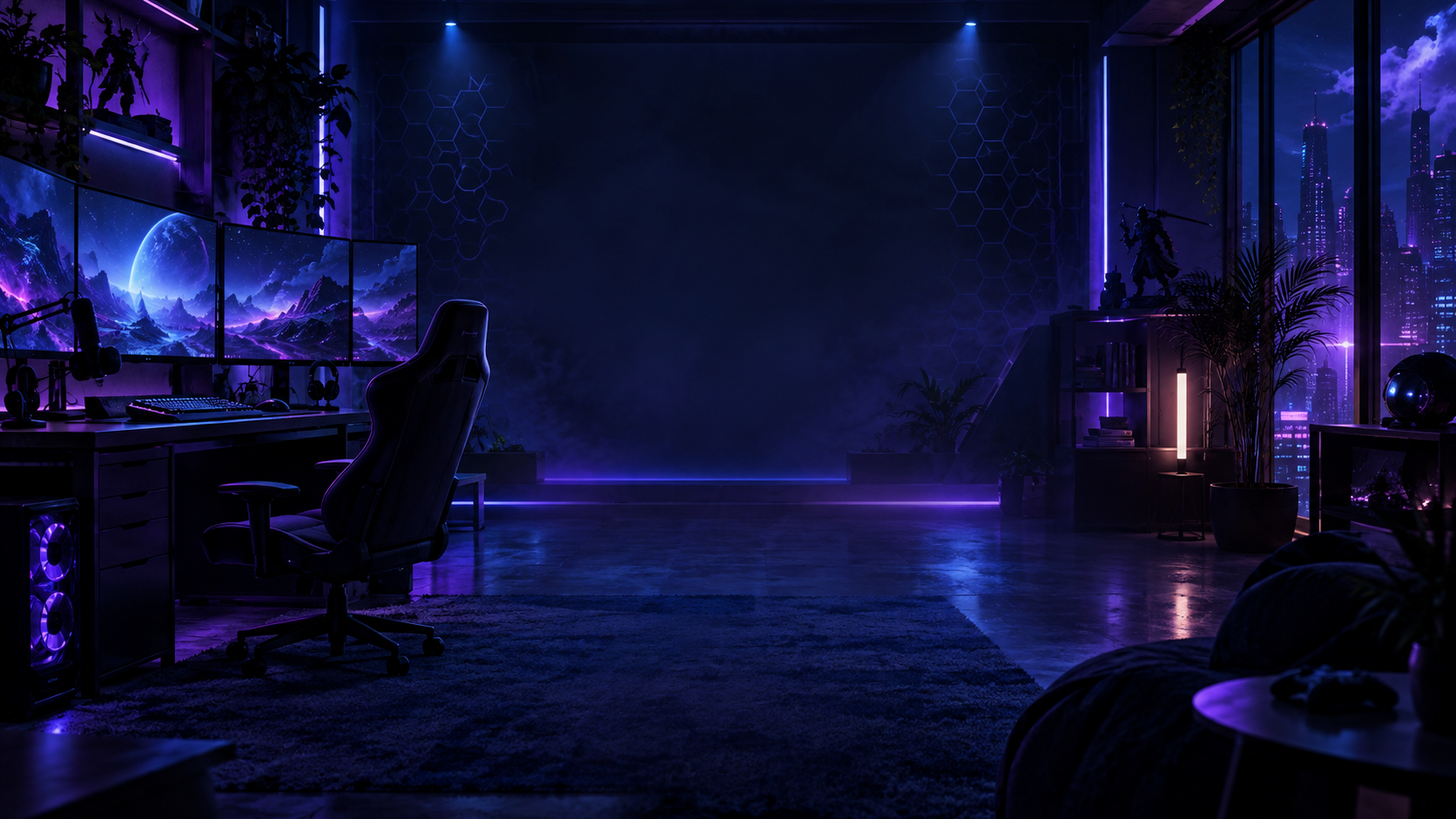 Death Bee's gaming setup